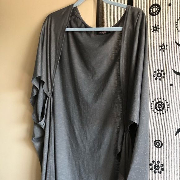 Grey drapey kimono - Picture 2 of 4